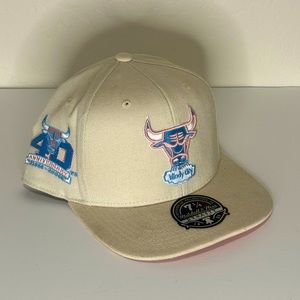 Chicago Bulls Mitchell & Ness Fitted Hat
